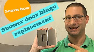 Shower Door Hinge Replacement [upl. by Notsirhc677]