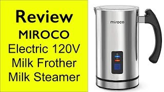 Review Miroco Milk Frother  How to make froth milk at home [upl. by Pierre]