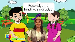 Grade 2 Filipino Q1 Ep4 Magalang na Pananalita at Pagbati part 2 [upl. by Meyers]