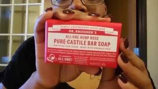 Dr Bronners Castile Bar Soap Review [upl. by Hildick]