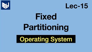 Fixed Partitioning  Contiguous memory management  OS  Lec15  Bhanu Priya [upl. by Marigolde]