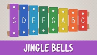 How to play Jingle Bells on a Xylophone  Christmas Songs [upl. by Annaira292]