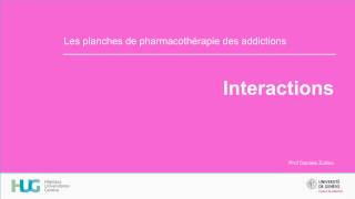 Interactions pharmacocinétiques vs pharmacodynamiques [upl. by Eelyek]