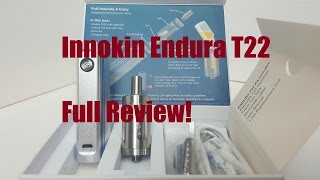 Innokin Endura T22  Full Review [upl. by Yssirk414]