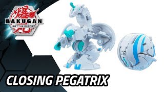 Bakugan Battle Planet  How to Fold Your Bakugan  Pegatrix Ultra [upl. by Ayekam213]