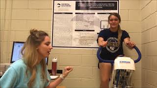 Georgia Southern University Wingate Anaerobic Test [upl. by Ehman]