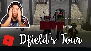 Welcome to Bloxburg Dfields Tour  Behind the Scene [upl. by Autry]