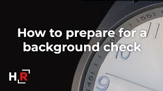 How to Prepare For a Background Check ASL included [upl. by Eillas]