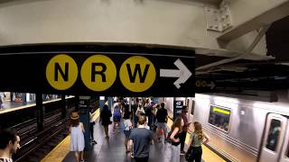 ⁴ᴷ The Busiest NYC Subway Station Times Square–42nd StreetPort Authority Bus Terminal [upl. by Haden531]