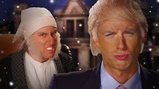 Donald Trump vs Ebenezer Scrooge Epic Rap Battles of History [upl. by Semaj]