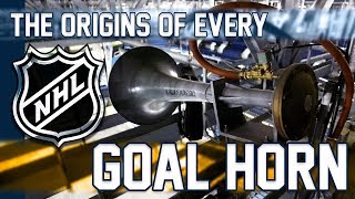 The Origins of Every NHL Goal Horn [upl. by Thorr137]