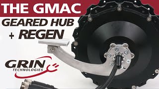 Introducing the GMAC Clutchless Geared Hub Motor from Grin Tech [upl. by Ecinaej]