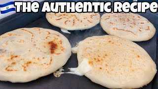 HOW TO MAKE PUPUSAS🇸🇻 STEP BY STEP THE AUTHENTIC SALVADORAN RECIPE [upl. by Nicolau]