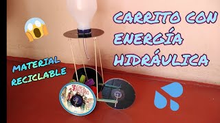 Experimento casero para niños Energía hidráulica [upl. by Ileray]