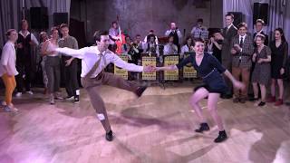 Lindy Hop Advanced MixampMatch Final Jam at Russian Swing Dance Championship 2019 [upl. by Arihsak]