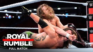 FULL MATCH  Daniel Bryan vs AJ Styles – WWE Title Match Royal Rumble 2019 [upl. by The]