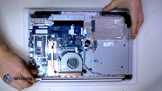 Lenovo Ideapad 320  Disassembly and cleaning [upl. by Rednirah]