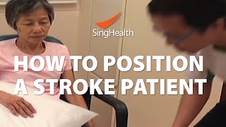 How To Position A Stroke Patient [upl. by Ixel]