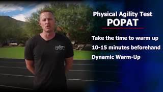 Phoenix Police POPAT Warm Up Drills [upl. by Selrahcnhoj]