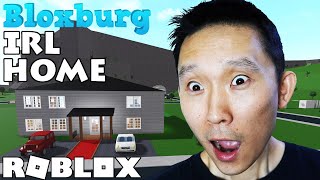 I Built Janet amp Kates IRL Home in Bloxburg HOUSE TOUR  Roblox [upl. by Ty976]