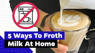 How To Froth Milk At Home Best Milk Frothers Review [upl. by Aisyram]