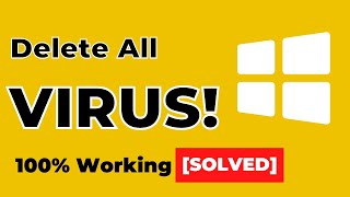 Delete All Viruses from Windows 1110 Remove All Virus from laptop2024 [upl. by Bastian]