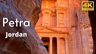 Petra Jordan 4k Full Tour Inside amp Monastery [upl. by Akkeber123]