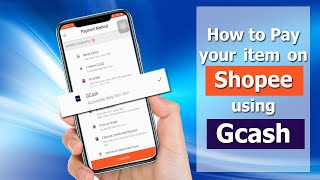 How to pay your item on Shopee using Gcash  Shopee Gcash [upl. by Hjerpe]