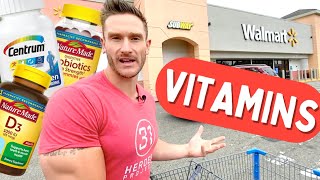 Vitamins amp Minerals at Walmart  What to Get and AVOID [upl. by Ainosal842]