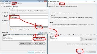 How to Configure Java for Run Local Java Applets [upl. by Ahseid]