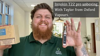 T22 pro kit by Innokin  Product Review from Oxford Vapours [upl. by Karlan354]