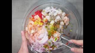 Ceviche de Reineta [upl. by Ainomar]