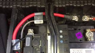 How to remove 1 series battery amp reinstall BMW fit disconnect battery [upl. by Edra]