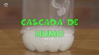 CASCADA DE HUMO  Experimentos científicos para realizar en casa [upl. by Leiuqeze]