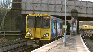 Half an Hour at 216  Birkenhead North Station 1022017  Class 507 508 terminus [upl. by Grote]