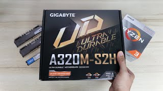 Gigabyte A320M S2H v2 overclock de gama baja [upl. by Donough144]