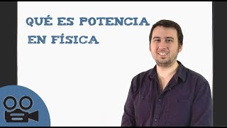 Qué es potencia en Física [upl. by Mcmillan886]