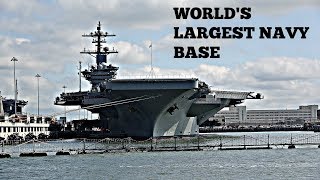 Worlds Largest Navy Base  Naval Ship Tour [upl. by Sawyere706]