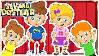 A ram sam sam a ram zam zam Sevimli Dostlar Bebek Şarkıları  Kids Songs Nursery Rhymes [upl. by Ricardama511]