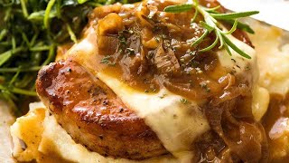 French Onion Smothered Pork Chops [upl. by Llewsor363]