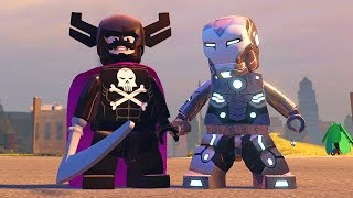 Lego Marvel Vingadores 15 Como Desbloquear os Heróis na Cidade  Xbox One Gameplay [upl. by Ika]