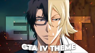 Aizen x Urahara  GTA IV Theme Edit [upl. by Grishilde]