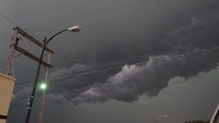 Mean Looking Severe Thunderstorm  Pratt Kansas  51813 [upl. by Bonilla]