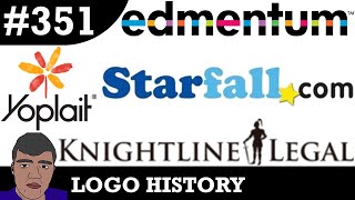 LOGO HISTORY 351  Starfall Yoplait Edmentum amp Knightline Legal [upl. by Rushing]