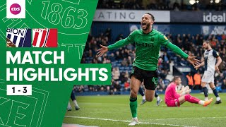 Highlights West Bromwich Albion v Stoke City [upl. by Seugirdor]